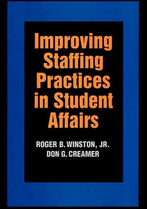 Improving Staffing Student Affairs de Winston