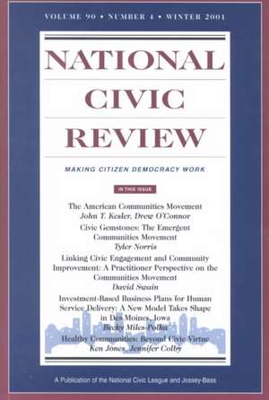 National Civic Review V90 4 Wi de Robert Loper