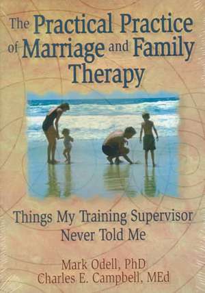 The Practical Practice of Marriage and Family Therapy: Things My Training Supervisor Never Told Me de Terry S. Trepper