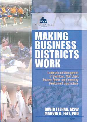 Making Business Districts Work: Leadership and Management of Downtown, Main Street, Business District, and Community Development Org de Marvin D. Feit