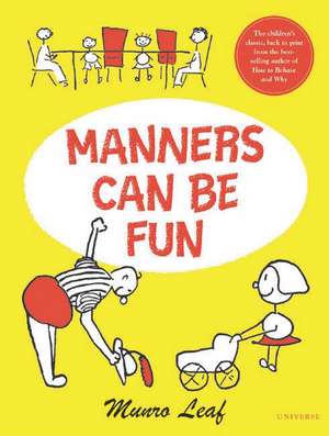 Manners Can Be Fun: Preservation & Adaptation de Munro Leaf