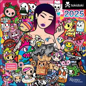 tokidoki 2025 Wall Calendar de Simone Legno