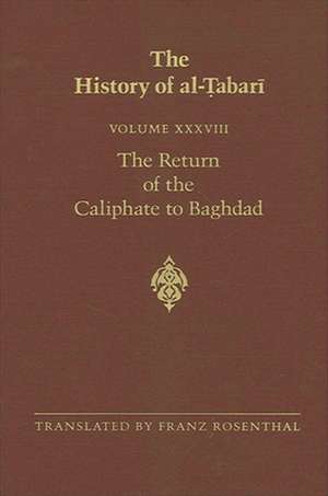 The History of Al-Tabari de Franz Rosenthal