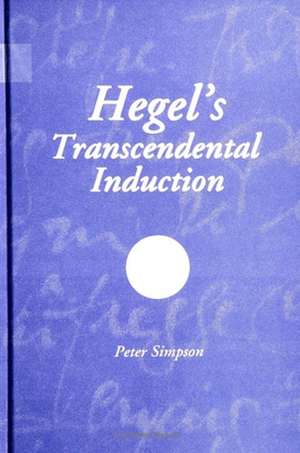 Hegel's Transcendental Induction