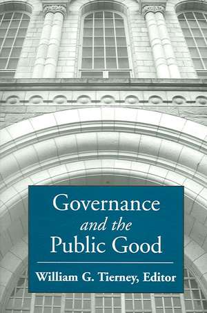 Governance and the Public Good