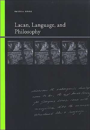 Lacan, Language, and Philosophy