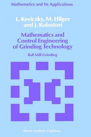 Mathematics and Control Engineering of Grinding Technology: Ball Mill Grinding de L. Keviczky