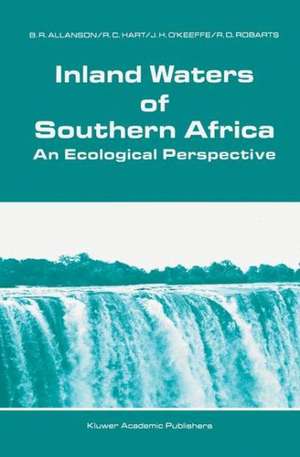 Inland Waters of Southern Africa: An Ecological Perspective de B.R. Allanson