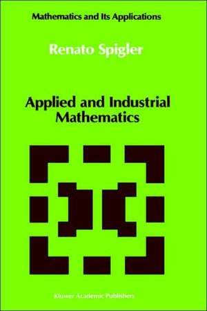 Applied and Industrial Mathematics: Venice - 1, 1989 de Renato Spigler