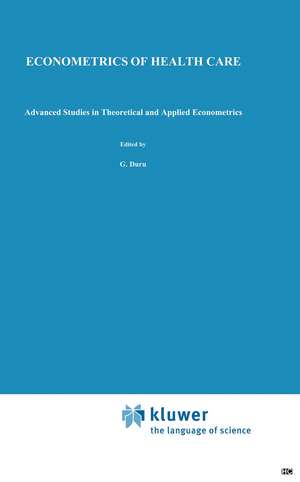 Econometrics of Health Care de G. Duru