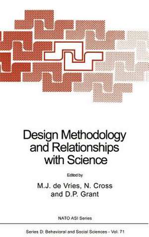 Design Methodology and Relationships with Science de Marc J de Vries