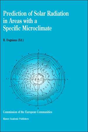 Prediction of Solar Radiation in Areas with a Specific Microclimate de R. Dogniaux