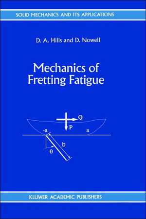 Mechanics of Fretting Fatigue de D.A. Hills