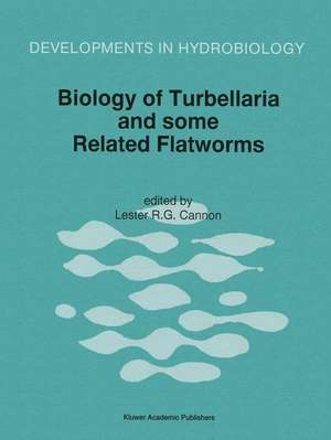 Biology of Turbellaria and Some Related Flatworms de Cannon, Lester R. G.