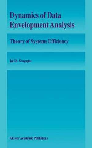 Dynamics of Data Envelopment Analysis: Theory of Systems Efficiency de Jati Sengupta