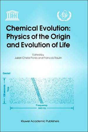 Chemical Evolution: Physics of the Origin and Evolution of Life: Proceedings of the Fourth Trieste Conference on Chemical Evolution, Trieste, Italy, 4–8 September 1995 de Julian Chela-Flores