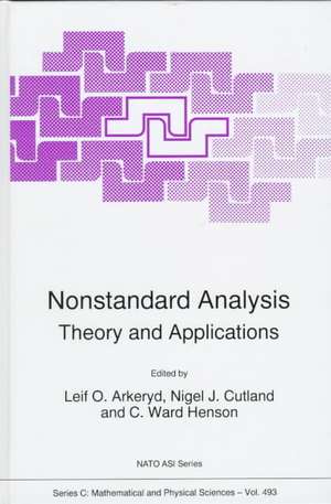 Nonstandard Analysis: Theory and Applications de Leif O. Arkeryd