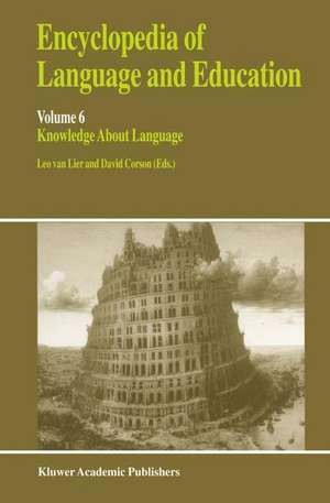 Encyclopedia of Language and Education de Leo Van Lier