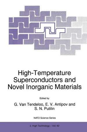 High-Temperature Superconductors and Novel Inorganic Materials de G. Van Tendeloo