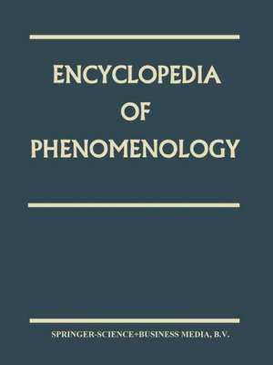 Encyclopedia of Phenomenology de Embree