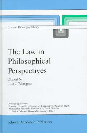 The Law in Philosophical Perspectives: My Philosophy of Law de Luc J. Wintgens