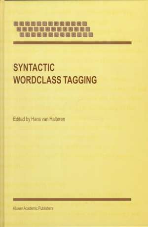 Syntactic Wordclass Tagging de H. van Halteren