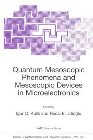 Quantum Mesoscopic Phenomena and Mesoscopic Devices in Microelectronics de Igor O. Kulik