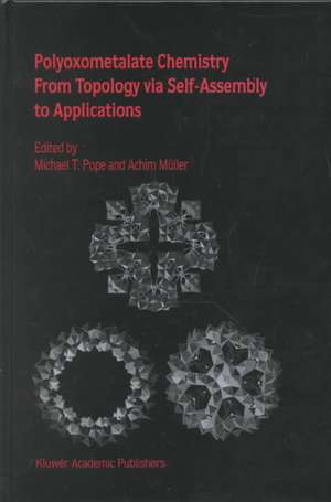 Polyoxometalate Chemistry From Topology via Self-Assembly to Applications de M.T. Pope