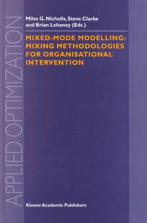 Mixed-Mode Modelling de M. G. Nicholls