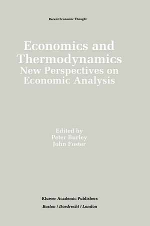 Economics and Thermodynamics: New Perspectives on Economic Analysis de Peter Burley