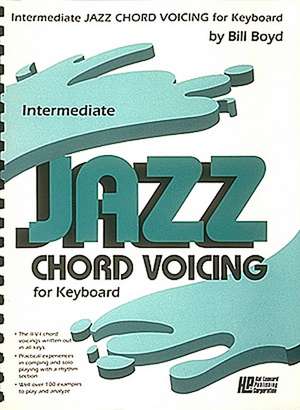 Intermediate Jazz Chord Voicing for Keyboard de Bill Boyd