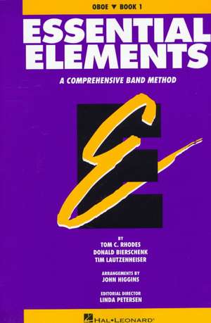 Essential Elements Book 1 - Oboe de Rhodes Biers