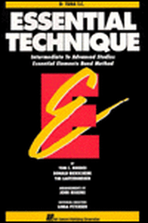 Essential Technique - BB Tuba T.C. Intermediate to Advanced Studies (Book 3 Level) de Rhodes Biers