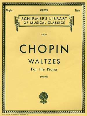 Waltzes for the Piano de Frederic Chopin