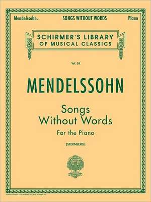 Songs Without Words de Felix Mendelssohn