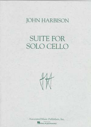 Suite for Solo Cello: Cello Solo de John Harbison