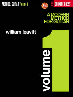 A Modern Method for Guitar - Volume 1 Book/Online Audio de William Leavitt