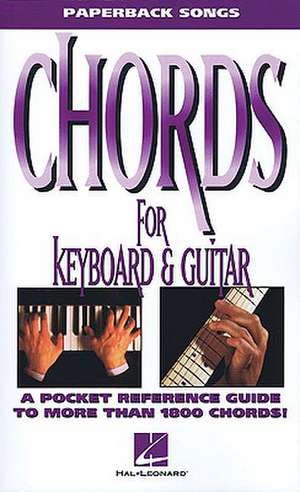 Chords for Keyboard and Guitar de Hal Leonard Corp