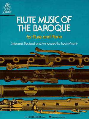 Flute Music of the Baroque Era de Various