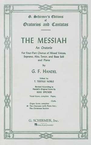 Messiah (Oratorio, 1741): Chorus Parts de George Friederic Handel