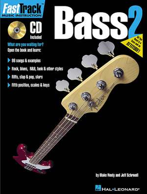 Fasttrack: Bass 2 [With CD (Audio)] de Jeff Schroedl