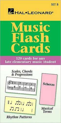 Music Flash Cards - Set B: Hal Leonard Student Piano Library de Henry Green