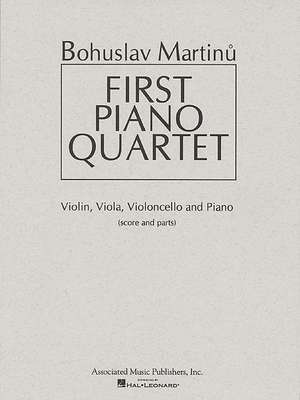 First Piano Quartet: Score and Parts de Martinu Bohuslav