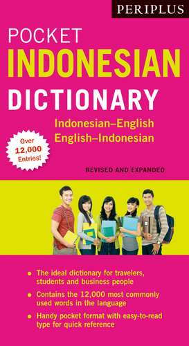 Periplus Pocket Indonesian Dictionary: Indonesian-English English-Indonesian (Revised and Expanded Edition) de Katherine Davidsen