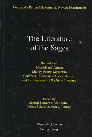 The Literature of the Sages de Shmuel Safrai