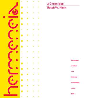 2 Chronicles de Ralph W Klein