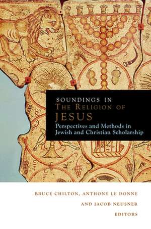 Soundings in the Religion of Jesus: Perspectives and Methods in Jewish and Christian Scholarship de Bruce Chilton