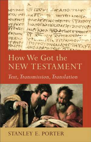 How We Got the New Testament – Text, Transmission, Translation de Stanley E. Porter