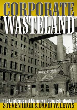 Corporate Wasteland – The Landscape and Memory of Deindustrialization de Steven High