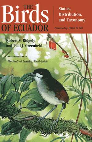 The Birds of Ecuador – Field Guide de Robert S. Ridgely